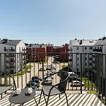 White Elegance Apartment With Ac & Free Garage By Noclegi Renters